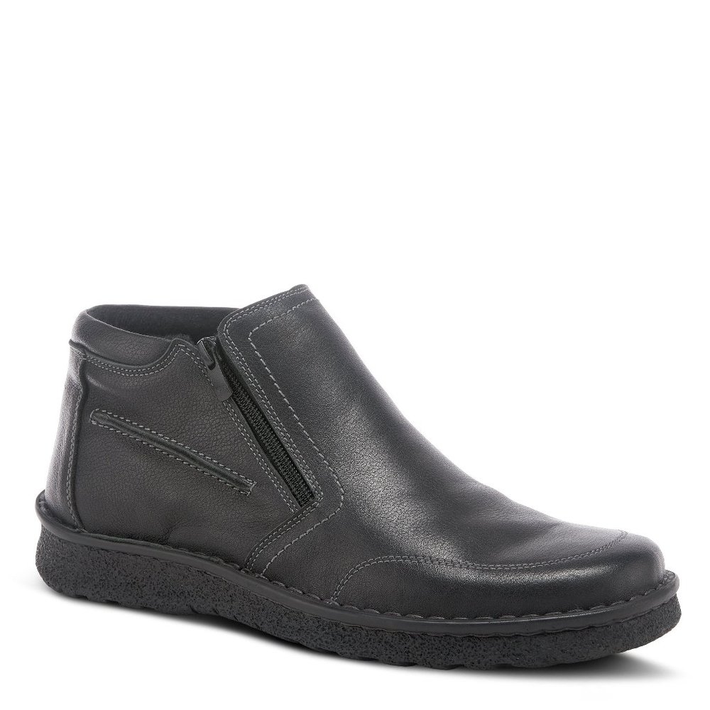 SPRING STEP MEN LORENZ BOOTIES BLACK